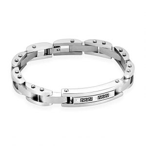 EternityMemory Men's Motorcycle Chain Bracelet 